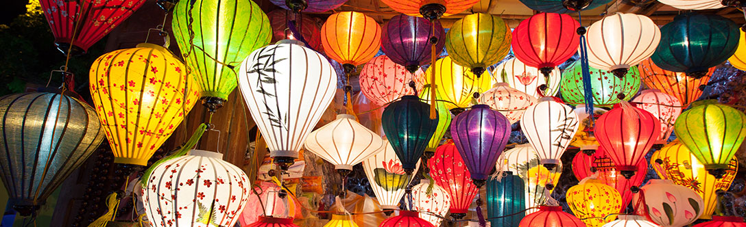 Lanterns at a Festival