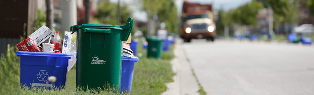 Garbage and recycling at your home