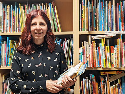 Acting Collections Manager Beth Zabloski
