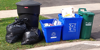 Garbage and recycling